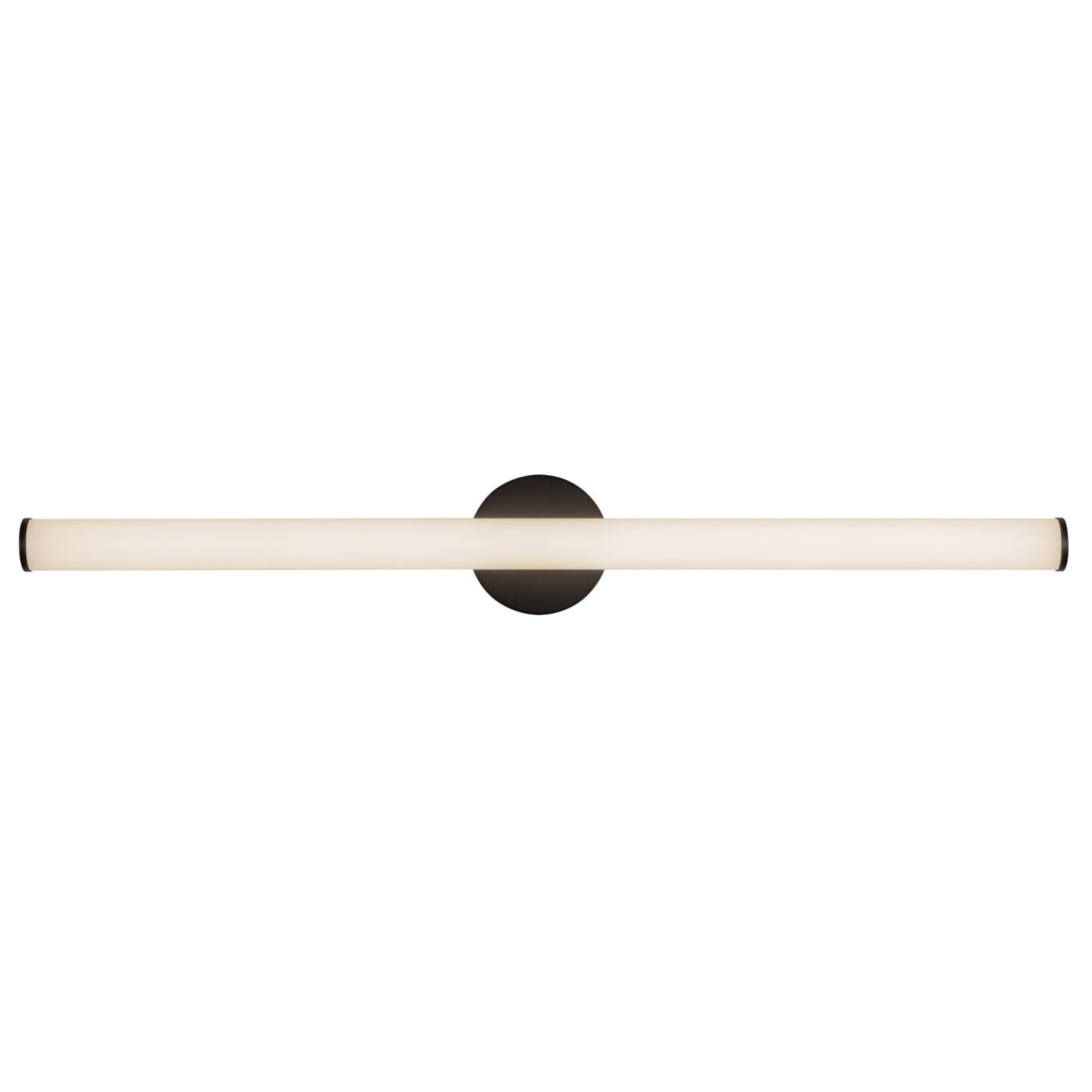 Tectra 36-in Black dimmable LED Wall Sconce