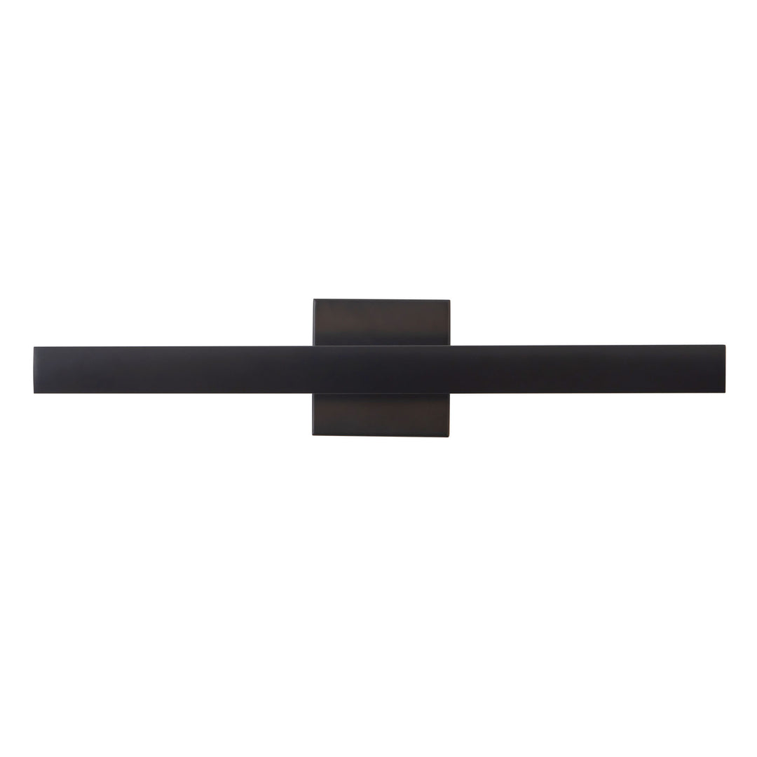 Tila 23-in Black dimmable LED Bathroom Vanity Light