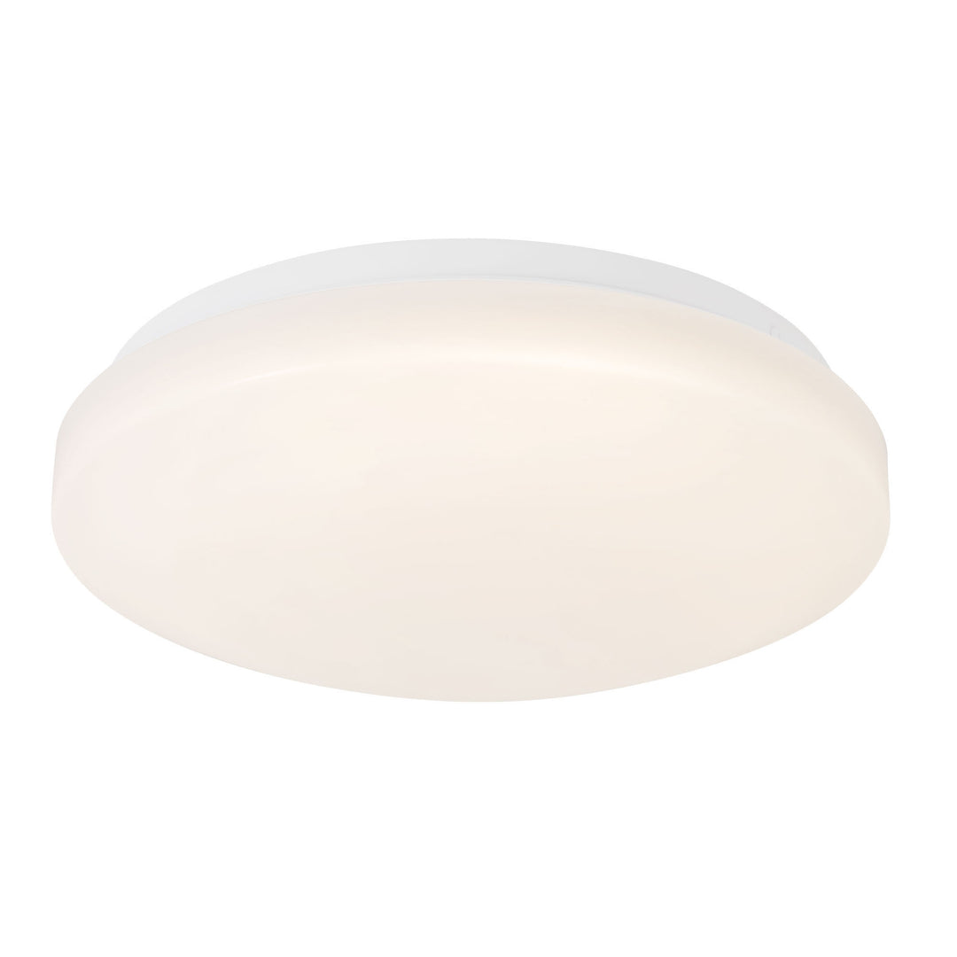 Tio 11-in Acrylic White dimmable LED Flush Mount