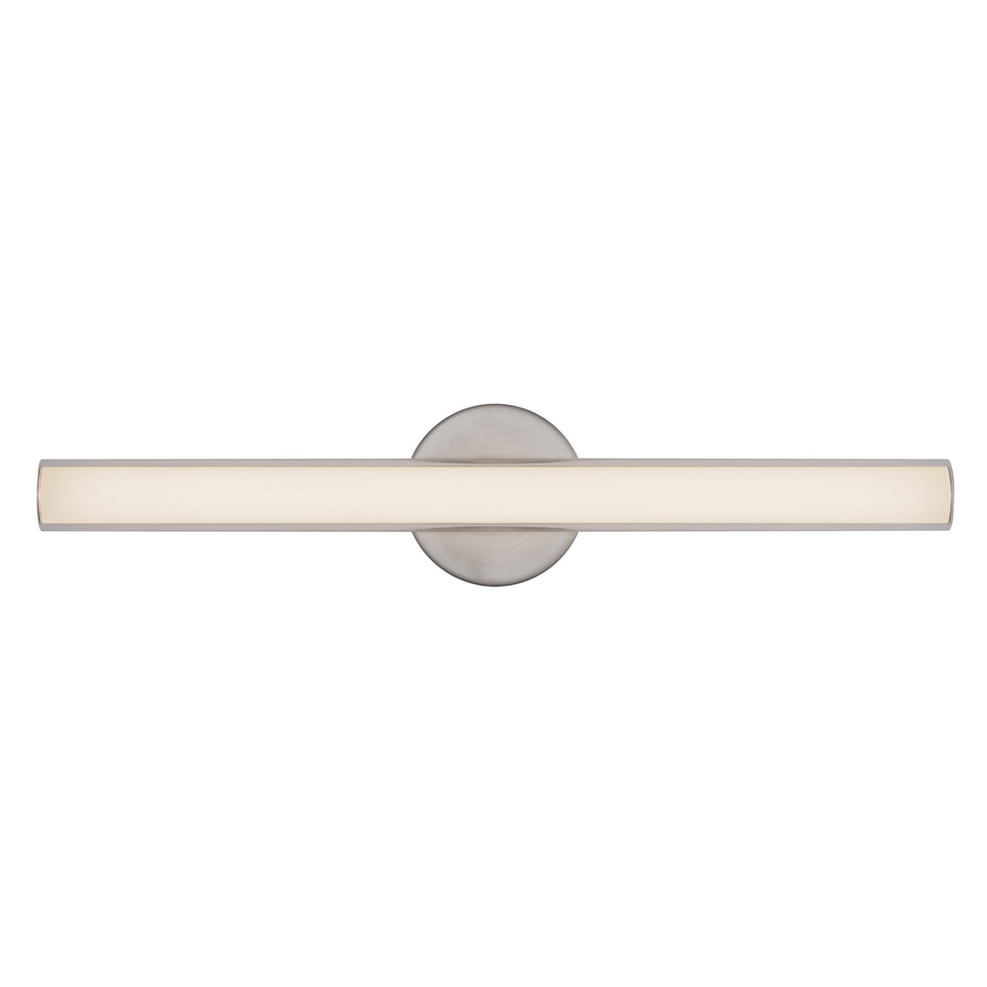 Tole 24-in Silver dimmable LED Wall Sconce