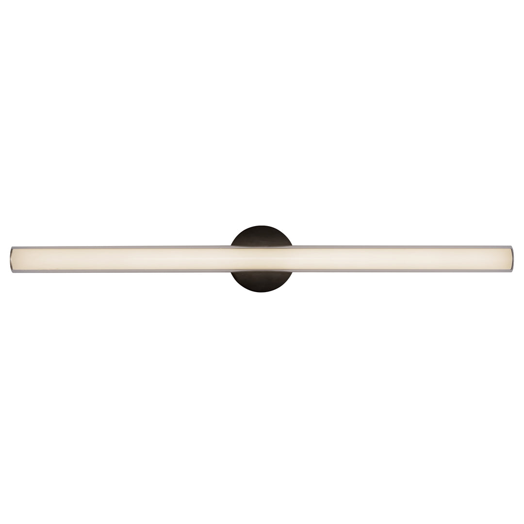 Tole 36-in Black dimmable LED Wall Sconce