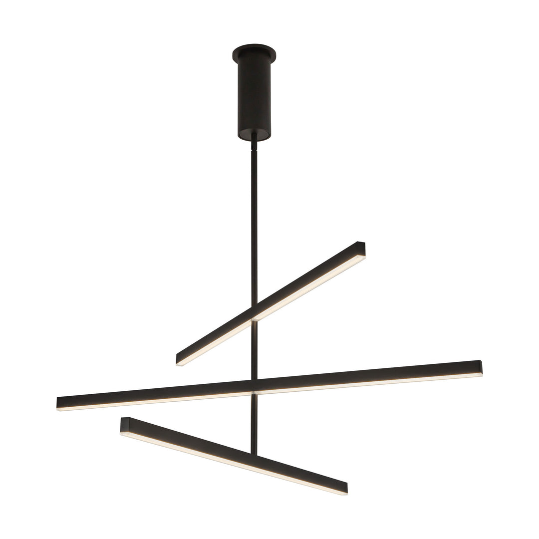Vega 45-in Black LED Chandeliers