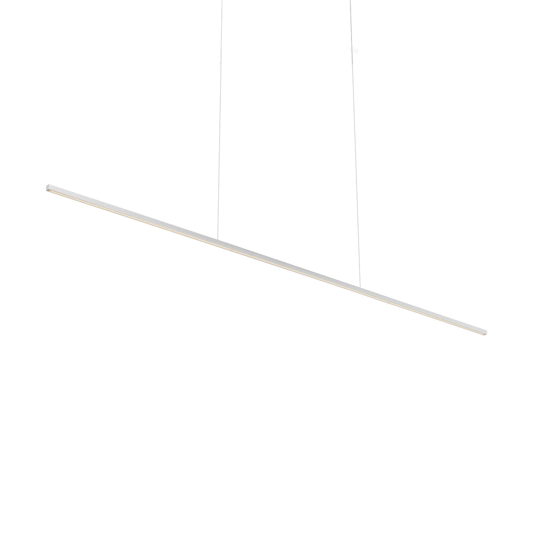 Vega Minor 60-in Brushed Nickel LED Linear Pendant