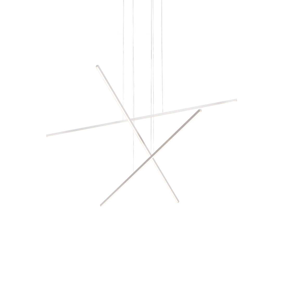 Vega Minor 41-in White LED Multi Pendant