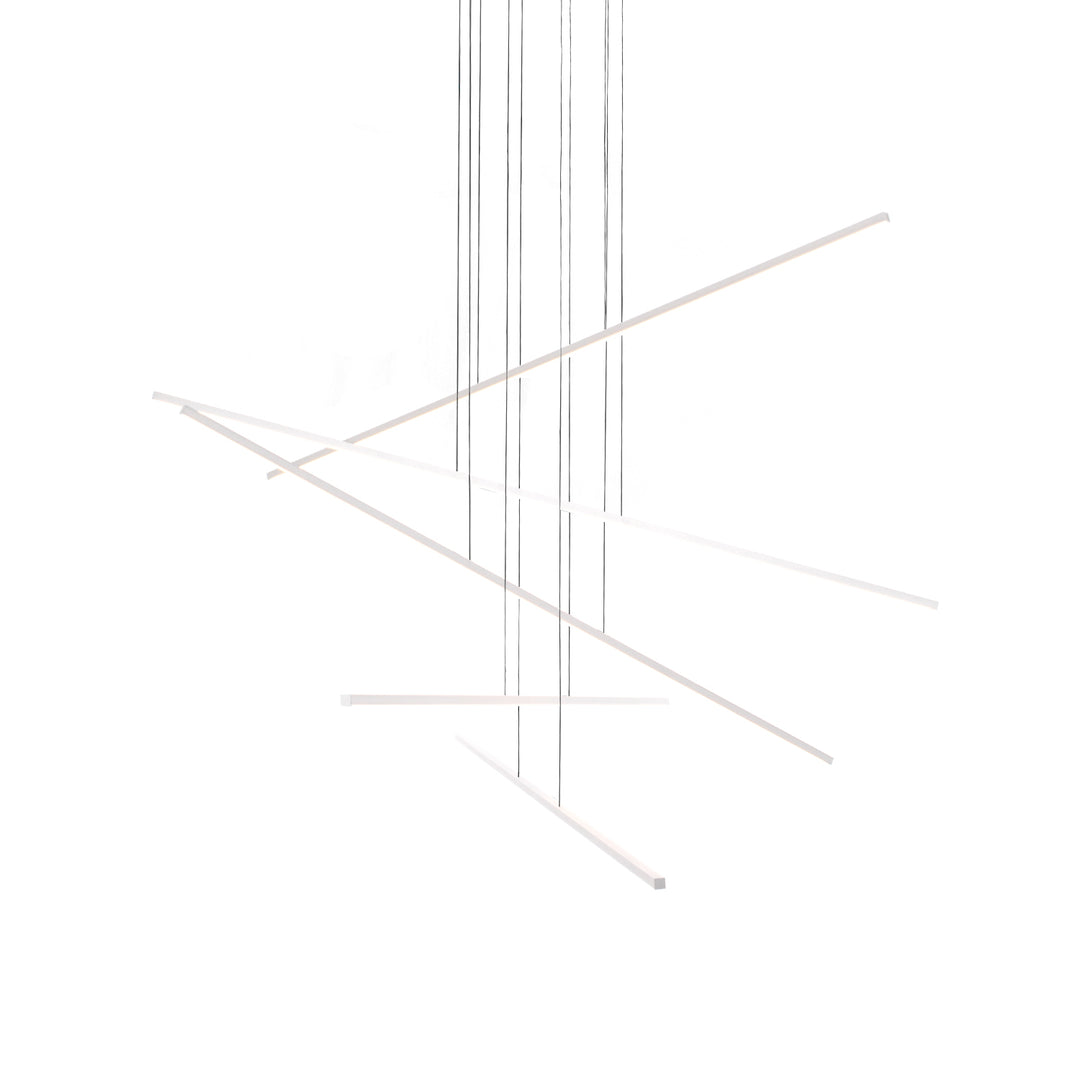 Vega Minor 47-in White LED Multi Pendant