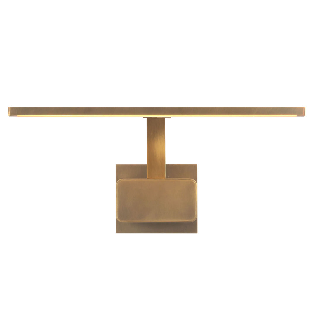 Vega Minor Picture 17-in Brass dimmable LED Picture Light