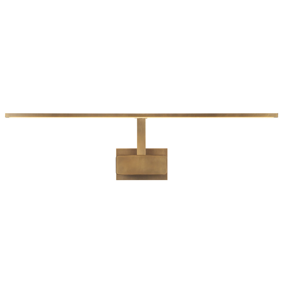 Vega Minor Picture 34-in Brass dimmable LED Picture Light