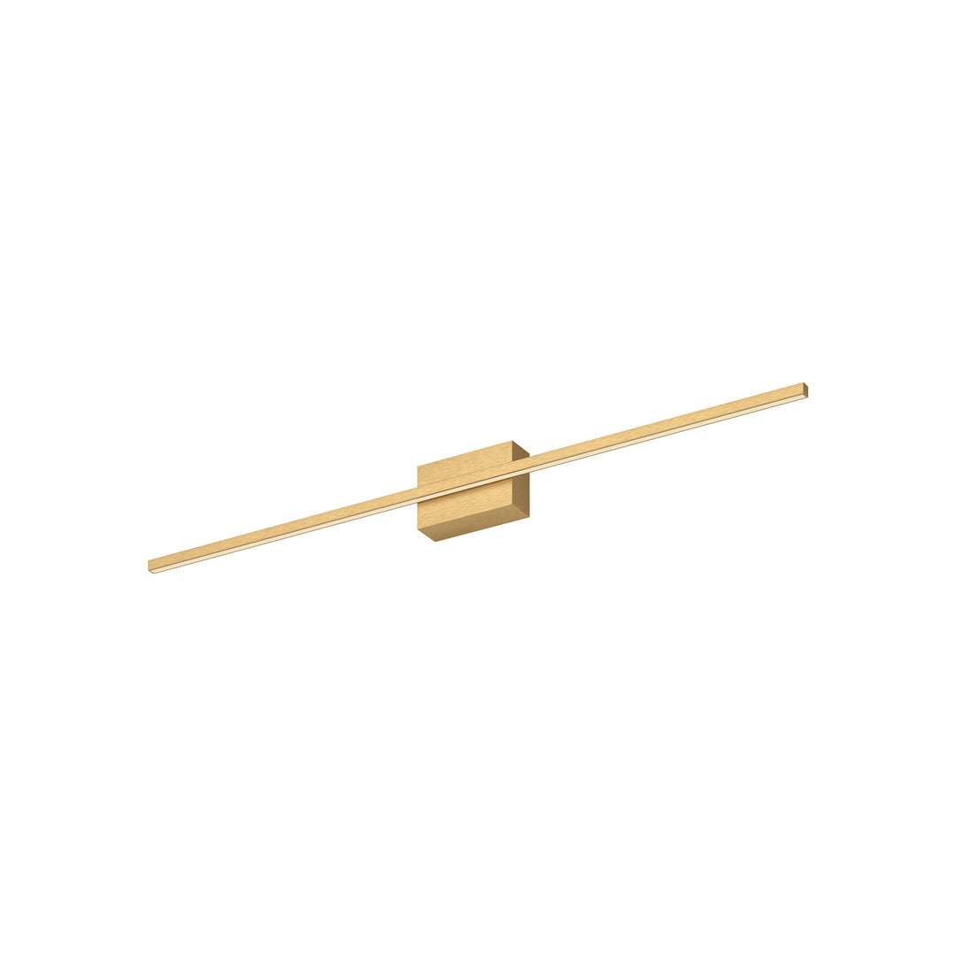 Vega Minor 36-in Brushed Gold LED Vanity