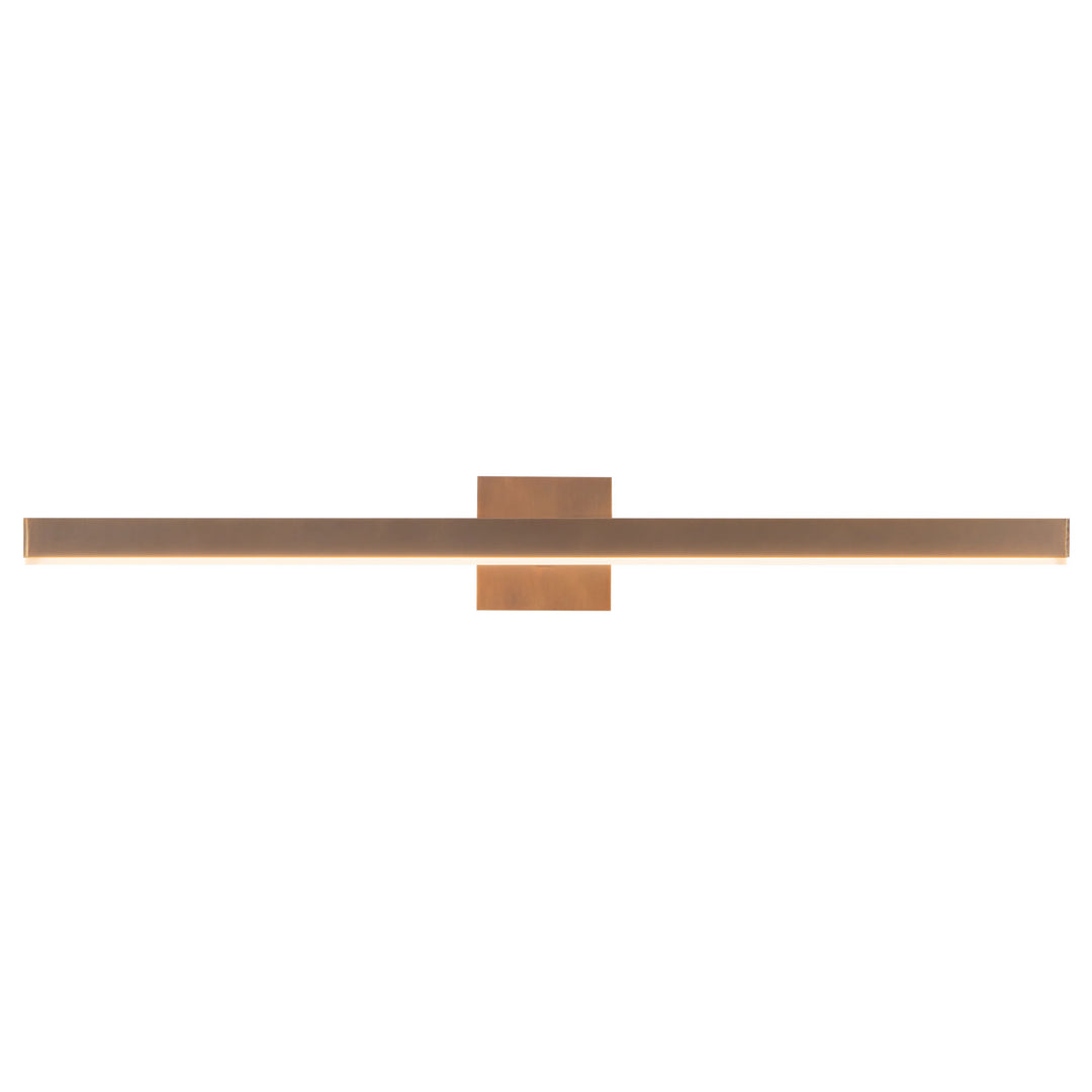 Vega 31-in Brass dimmable LED Picture Light