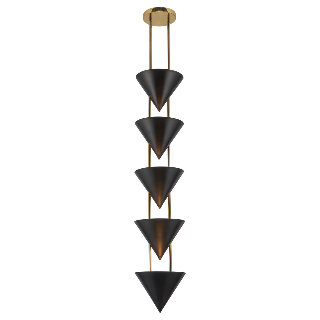 Versus 10-in Black Pendant