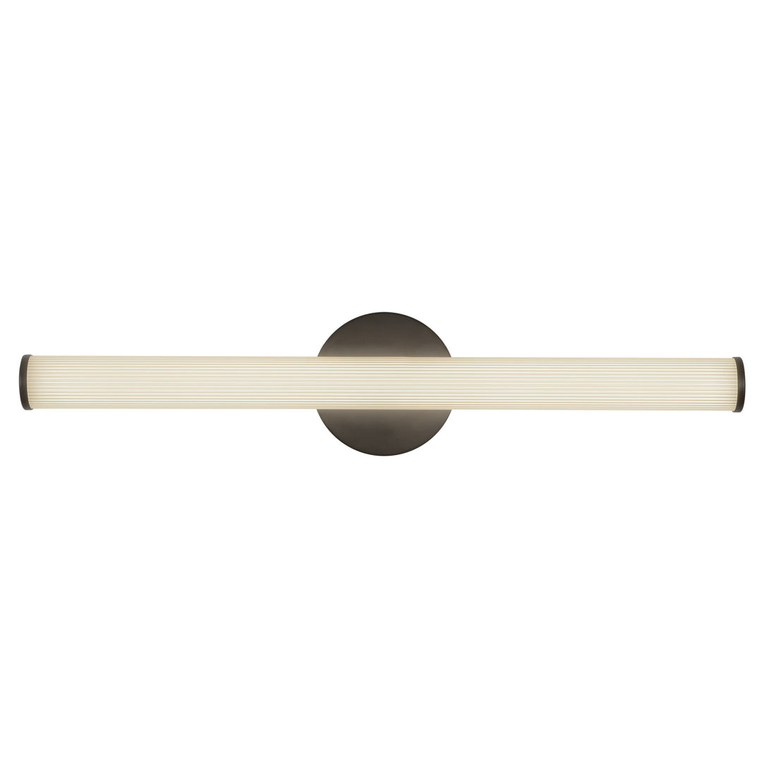 Vire 24-in Black dimmable LED Wall Sconce