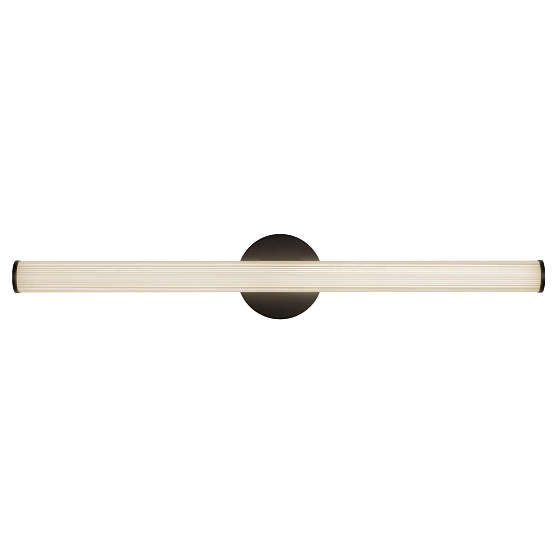 Vire 30-in Black dimmable LED Wall Sconce