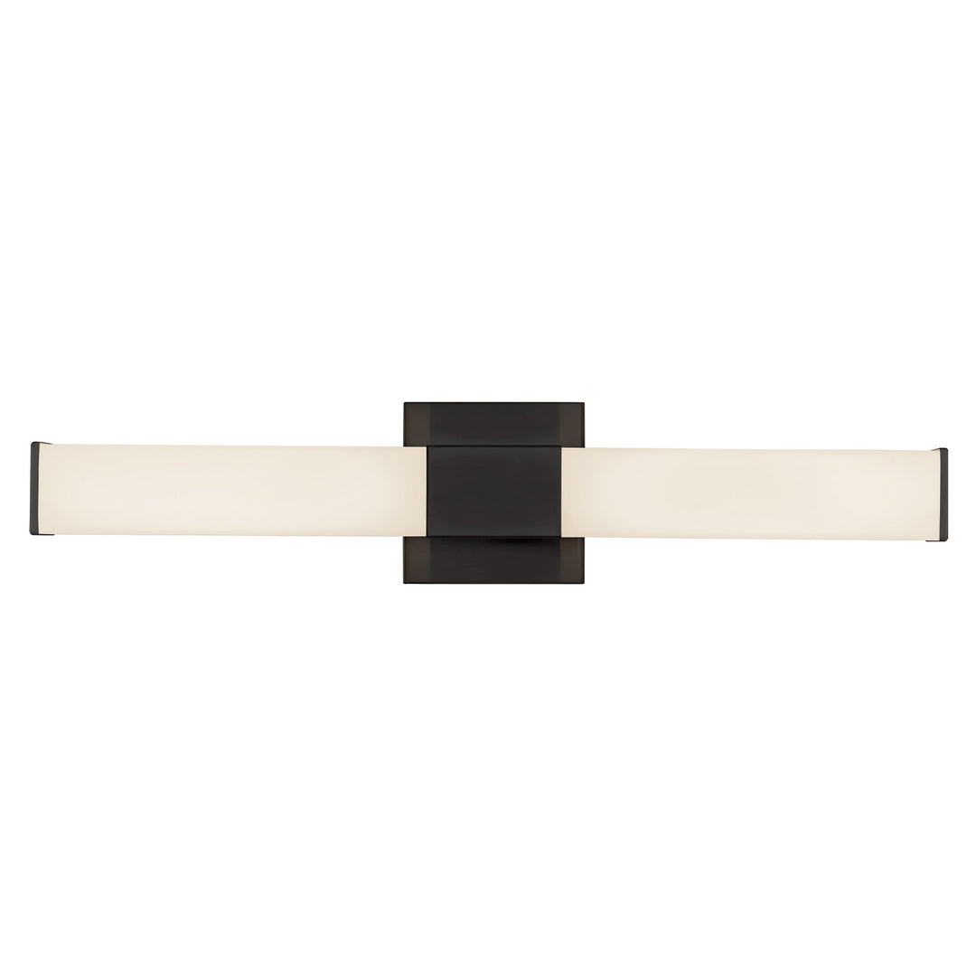 Vivi 24-in Black dimmable LED Wall Sconce