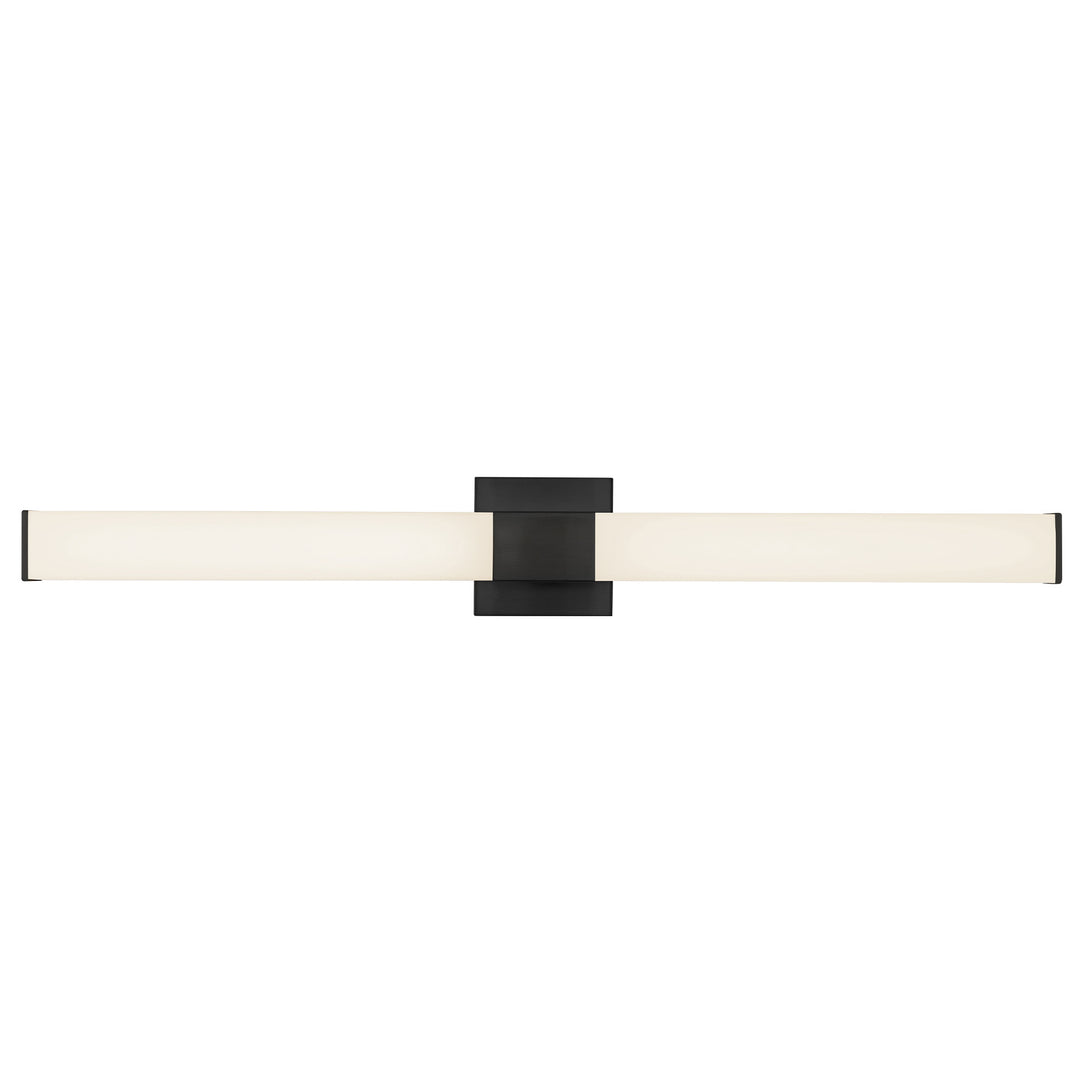 Vivi 36-in Black dimmable LED Wall Sconce