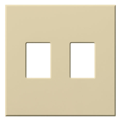 VAREO WALLPLATE 2GNG IVORY