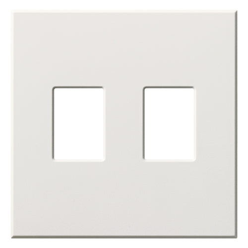 VAREO WALLPLATE 2GNG WHITE
