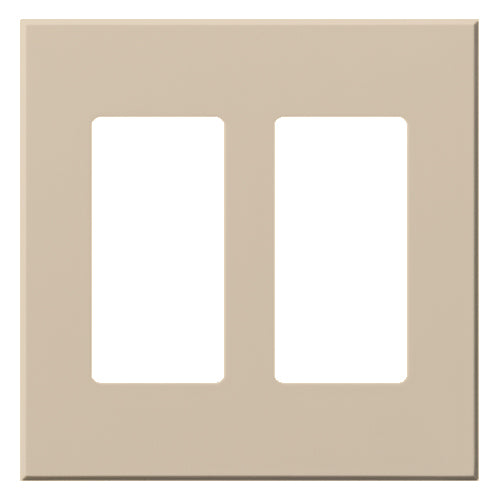 VAREO WALLPLATE 2GNG RECEPT TP