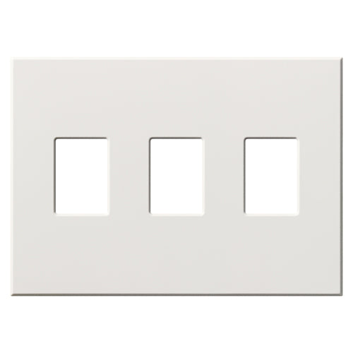 VAREO WALLPLATE 3GNG WHITE
