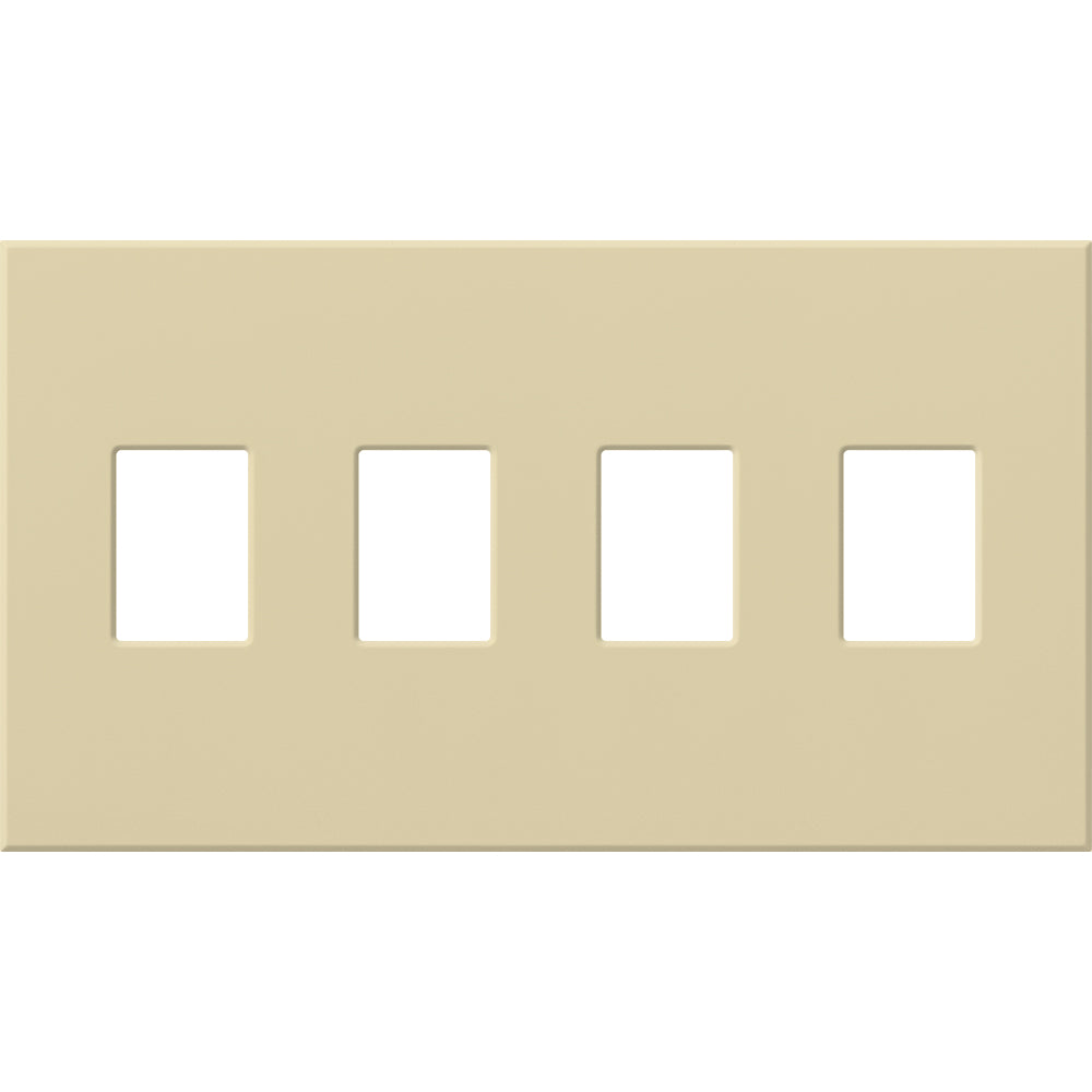 VAREO WALLPLATE 4GNG IVORY