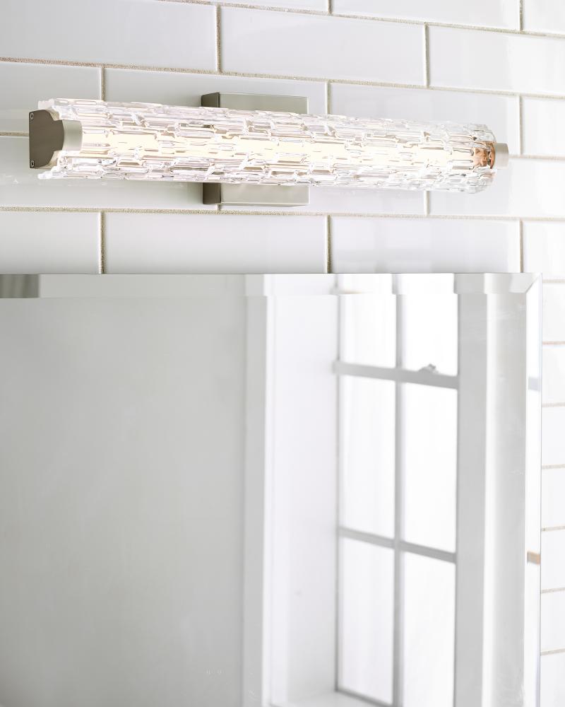 Cutler 24" Staggered Glass LED Vanity