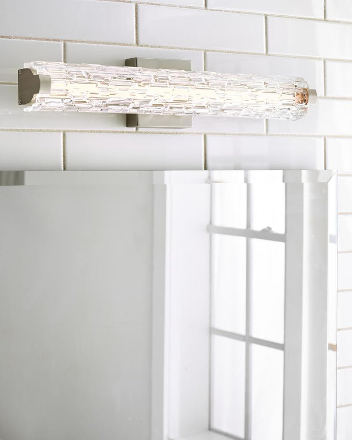 Cutler 24" Staggered Glass LED Vanity