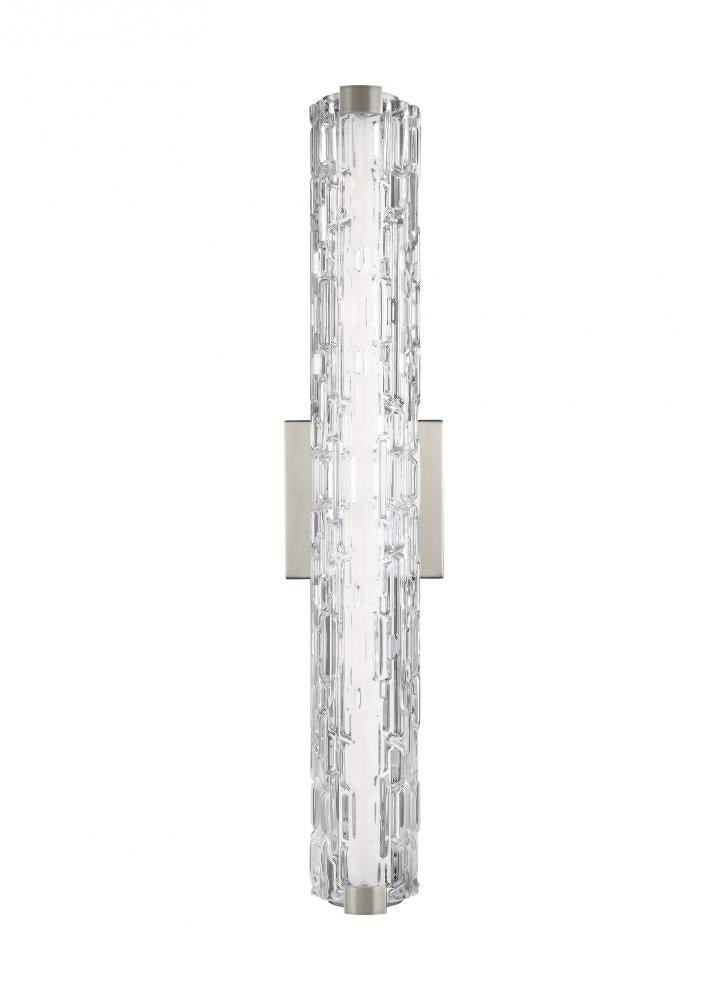 Cutler 24" Staggered Glass LED Vanity