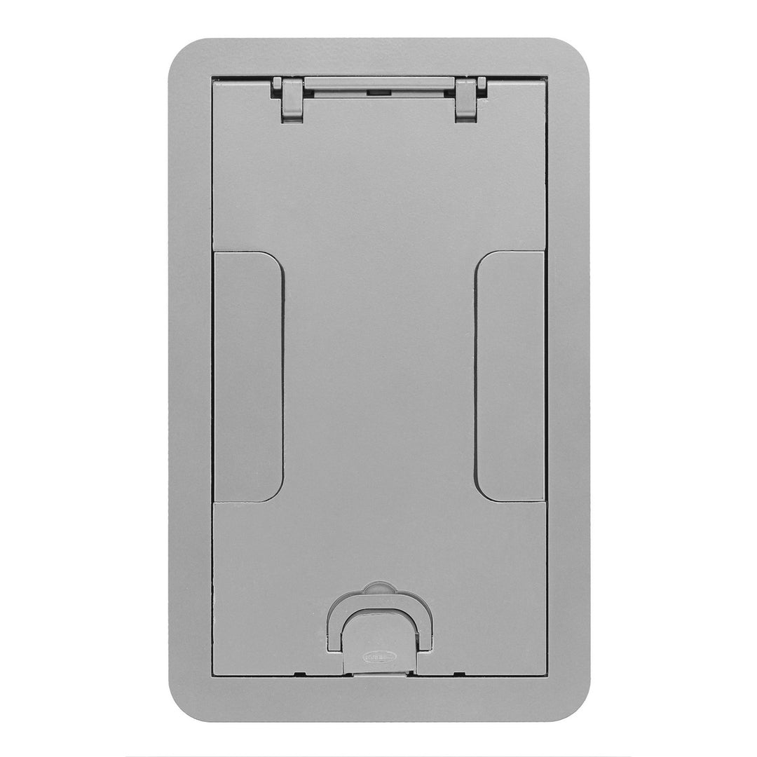 2/4G CARPET CVR, FLUSH, ALUMINUM POWDER