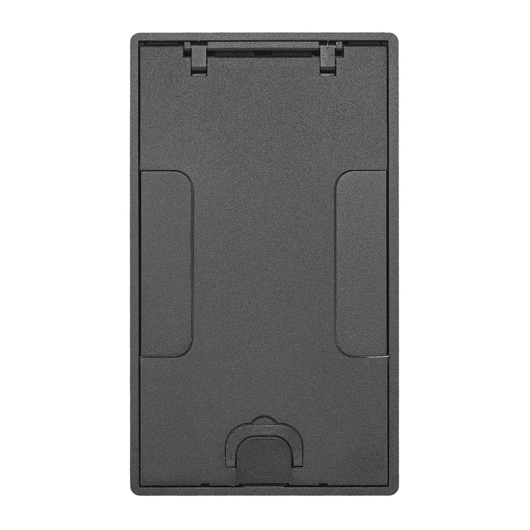 2/4G TILE CVR, FLUSH, BLACK POWDER