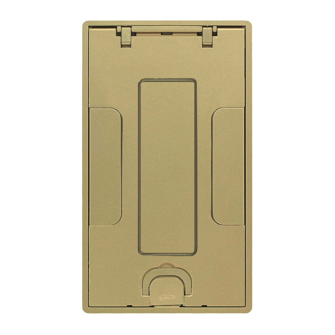 2/4G TILE CVR, INSERT, BRASS POWDER