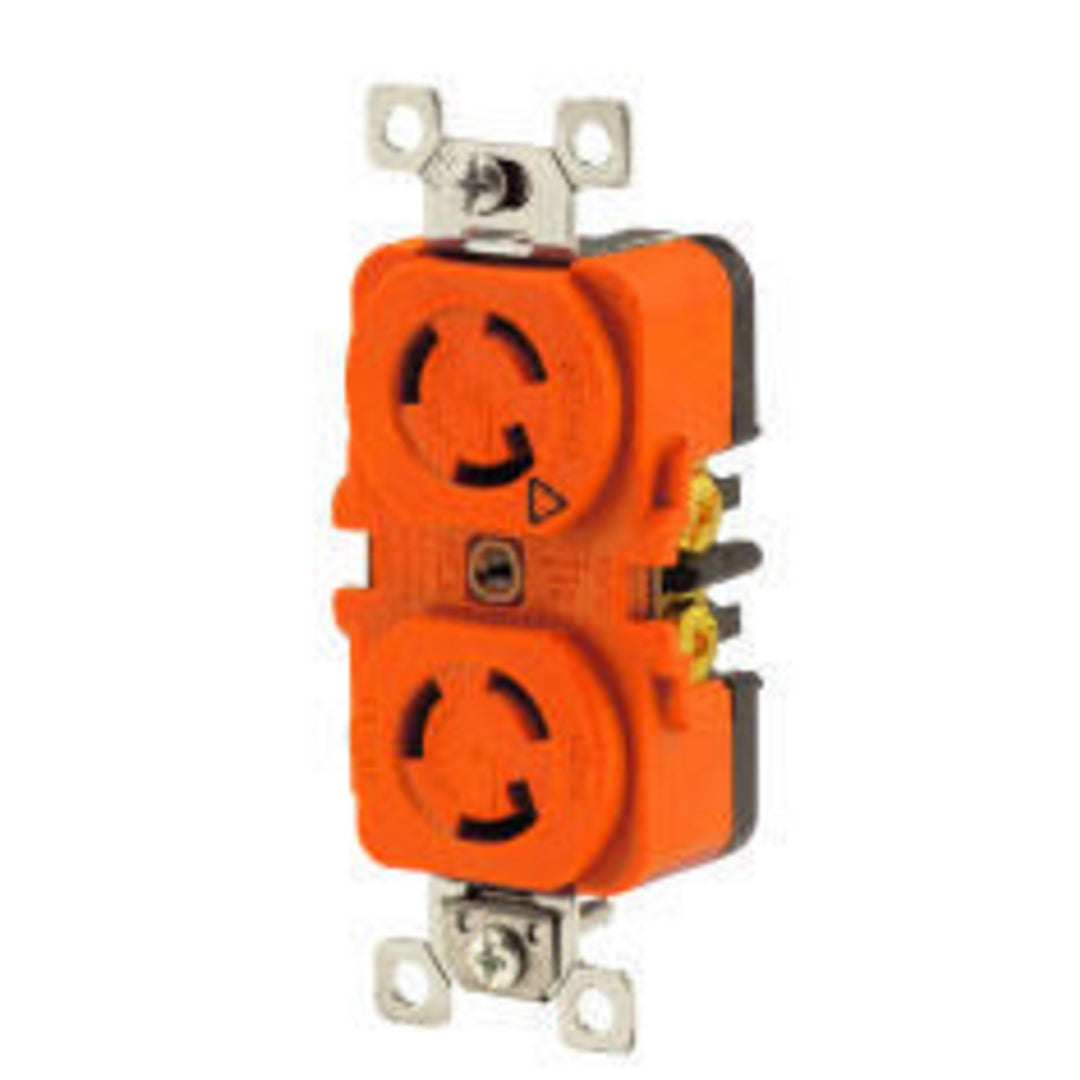 LKG DUP RCPT, IG, 15A 250V, L5-15R, OR