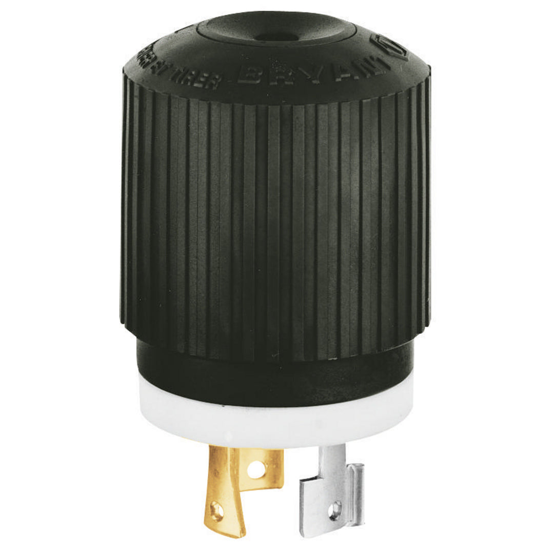 LKG PLUG, 30A 3PH 600V, L13-30P,B/W