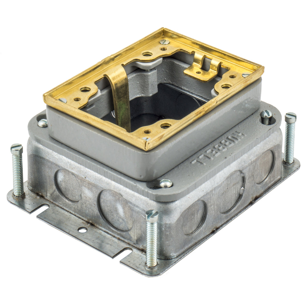 1G RECT SS FB,SHAL,FULL ADJ,BRS (MS90)