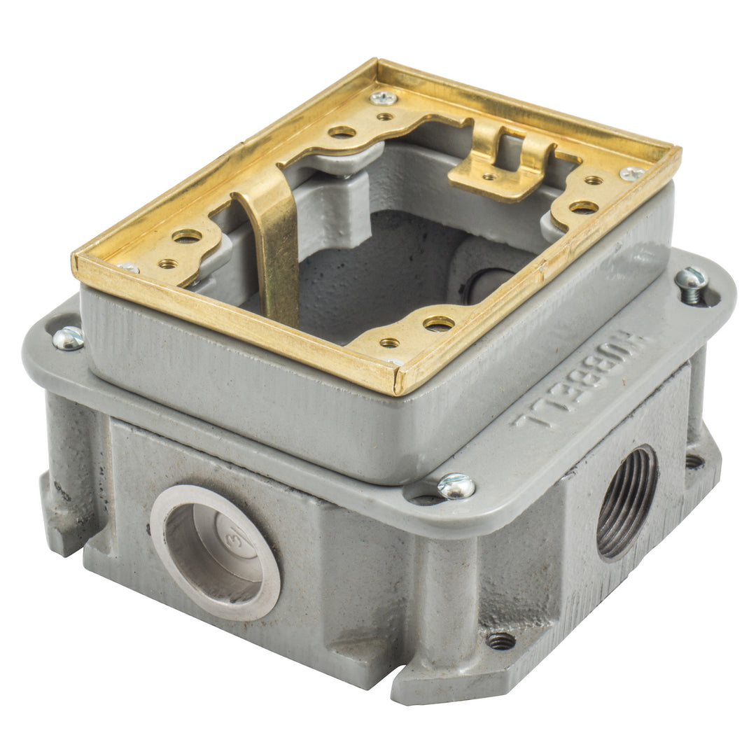 1G RECT CAST FB,MDM,FULL ADJ,BRS (MS90)