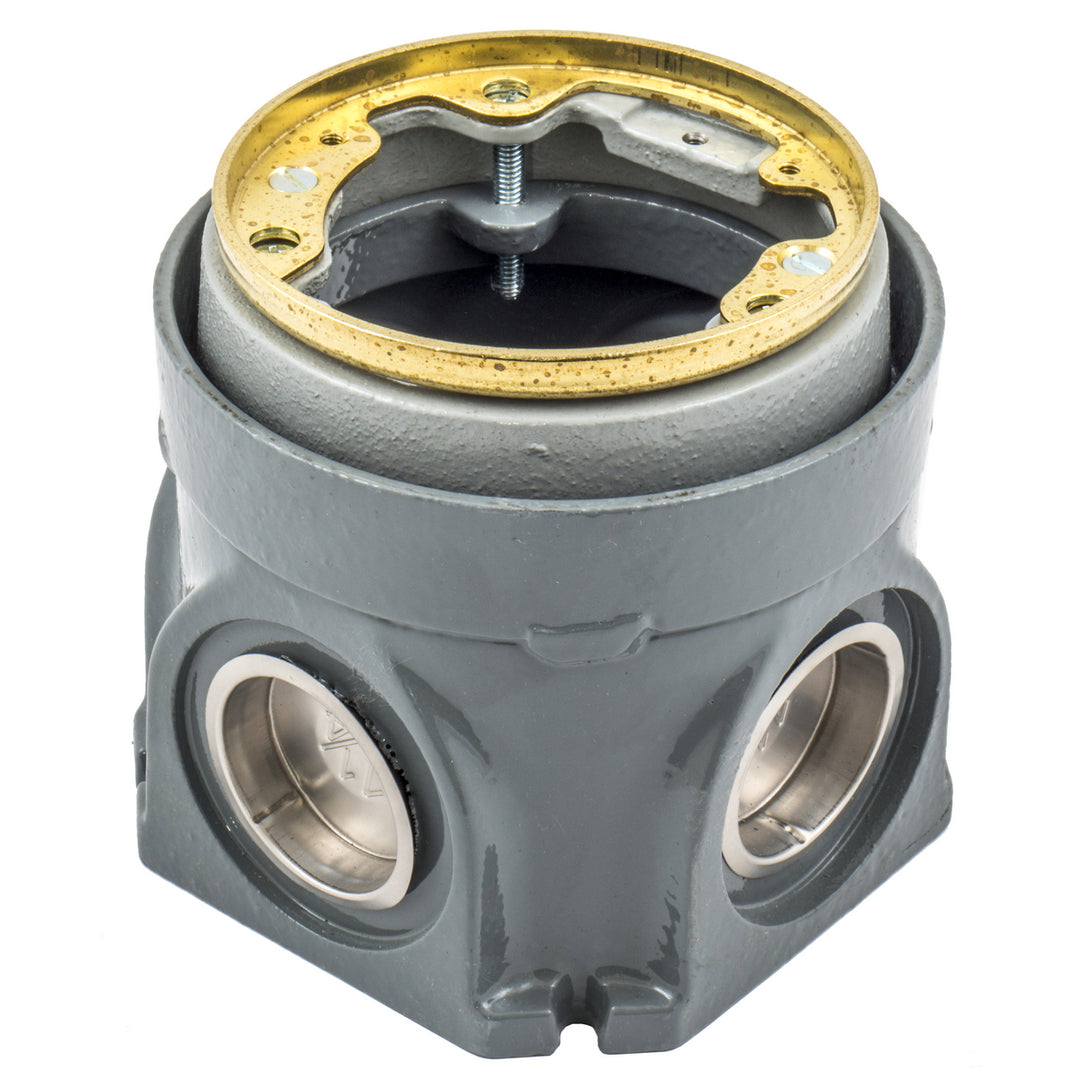 RND CAST FB, DEEP, FULL ADJ, BRS (MS90)