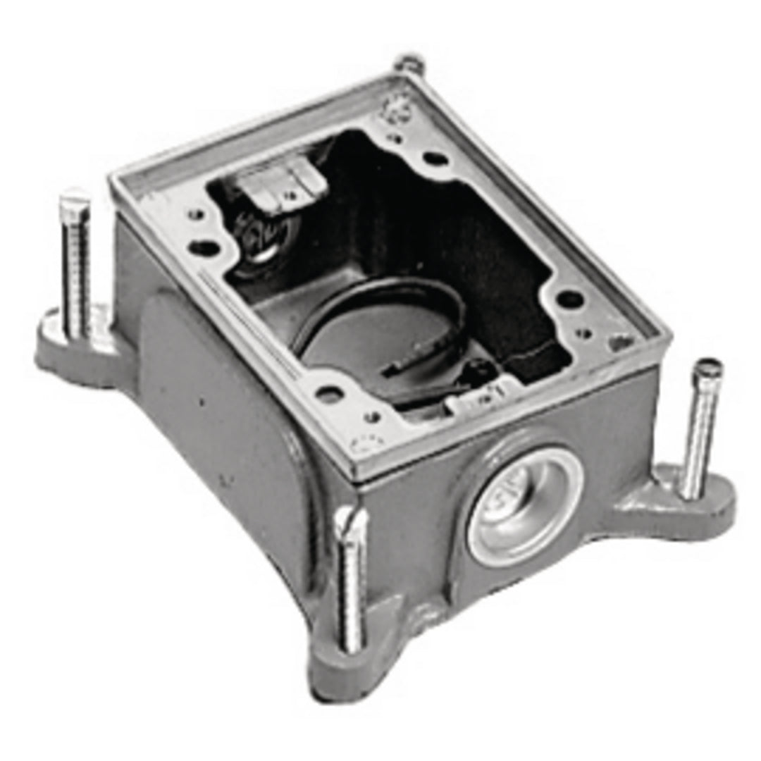 1G RECT CAST FB,SHAL,SEMI ADJ,ALU (MS90)