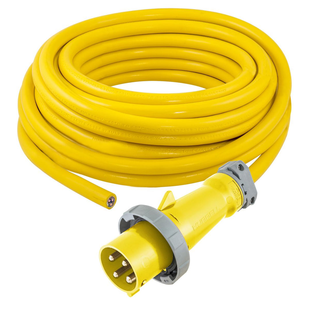 MARINE CABLE SET, 100A 125/250V, 125'