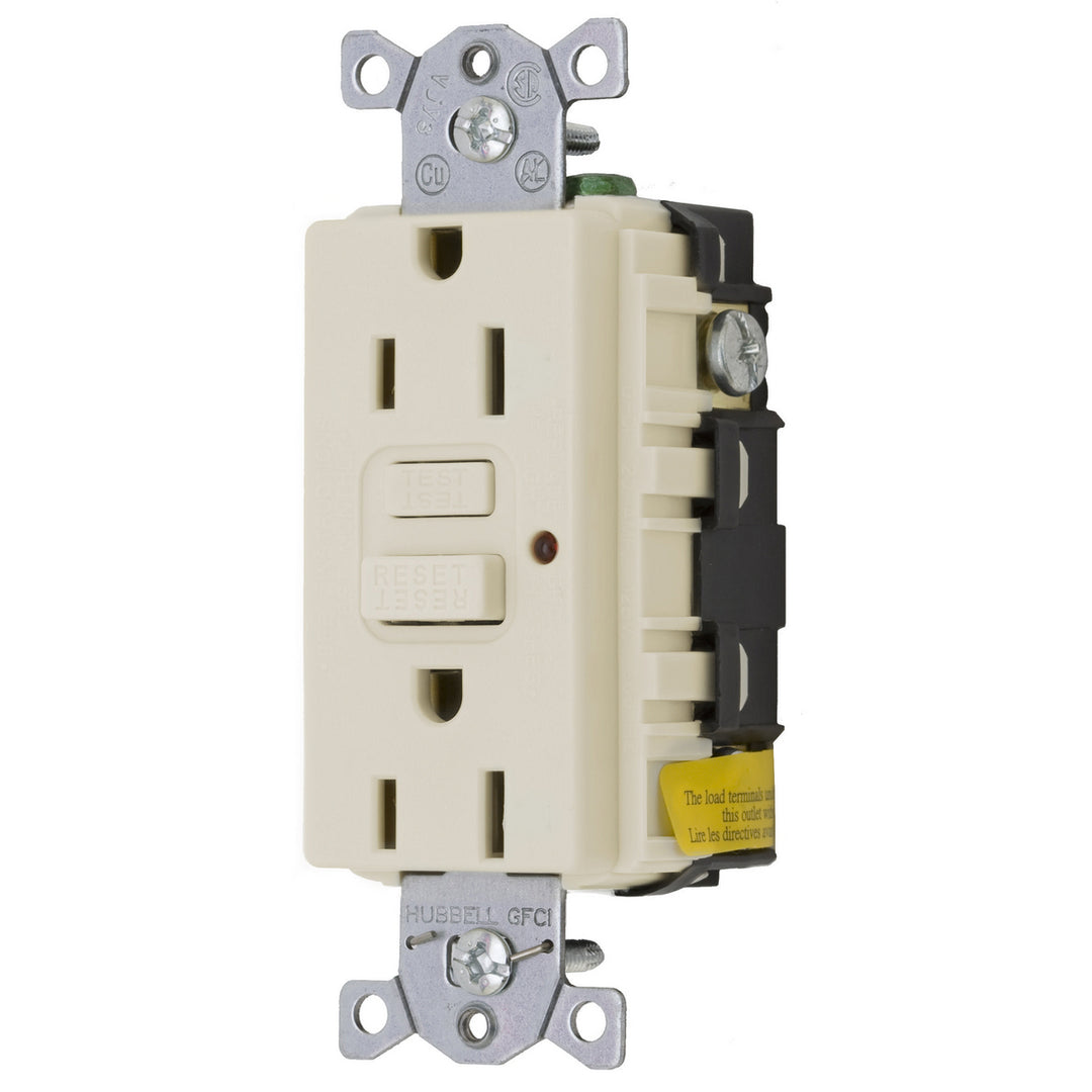 15A 125V COMM LED GFCI, LA, BULK (MS90)