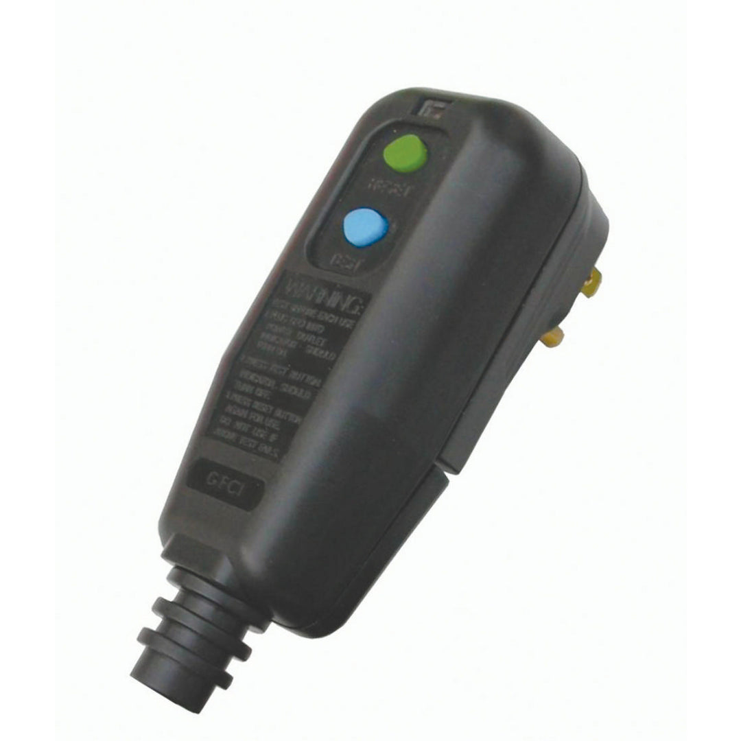 15A 125V GFCI PLUG AUTO BLACK