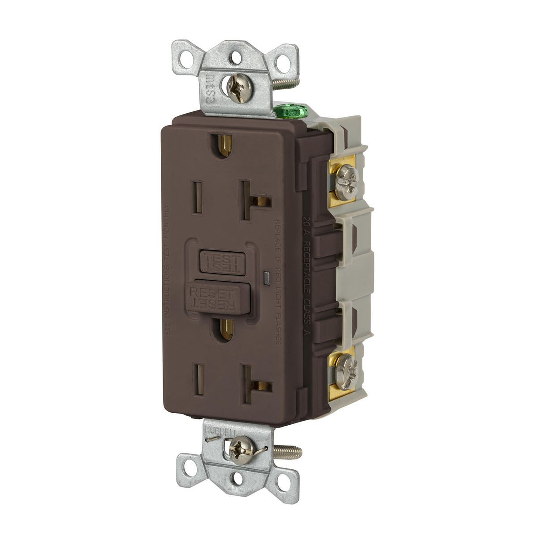 20A 125VAC COMM GFR BROWN