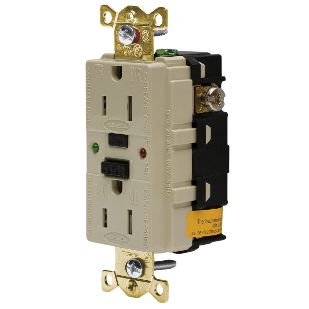 15A 125V IND TAMPER ST GFCI, IVOR (MS90)