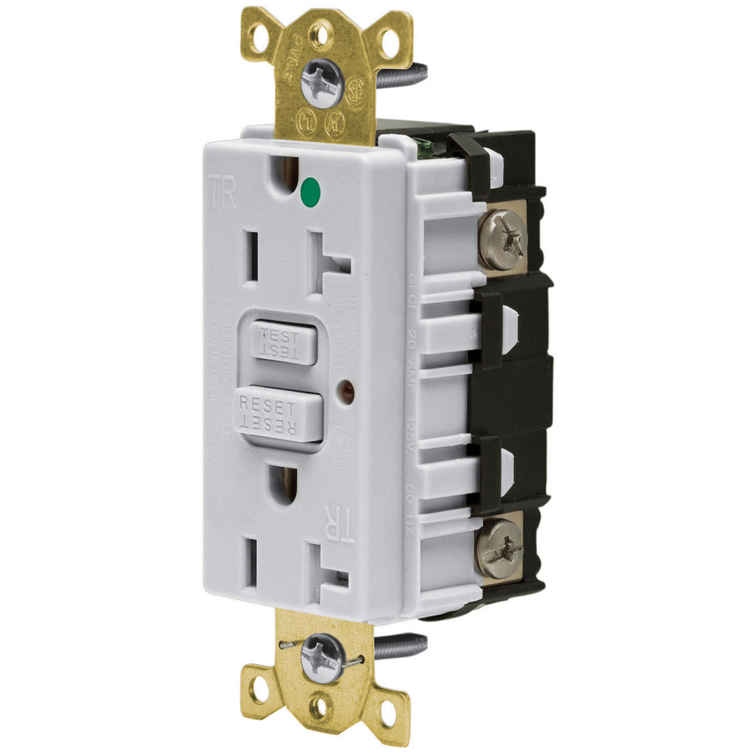 20A 125V HOSPITAL TAMPER GFCI, OW (MS90)