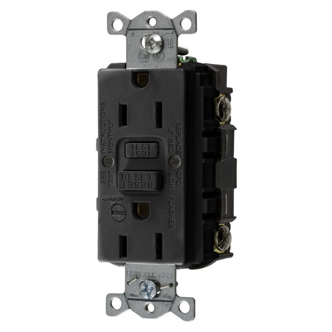 15A COMM SELF TEST ALARM GFR BLACK