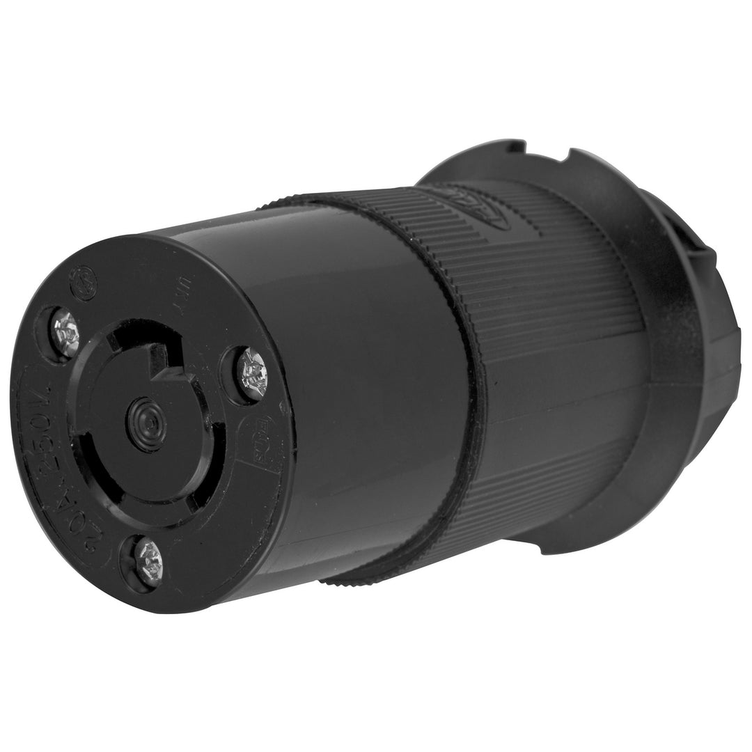 LKG CONN, 20A 250V, L6-20R, BK