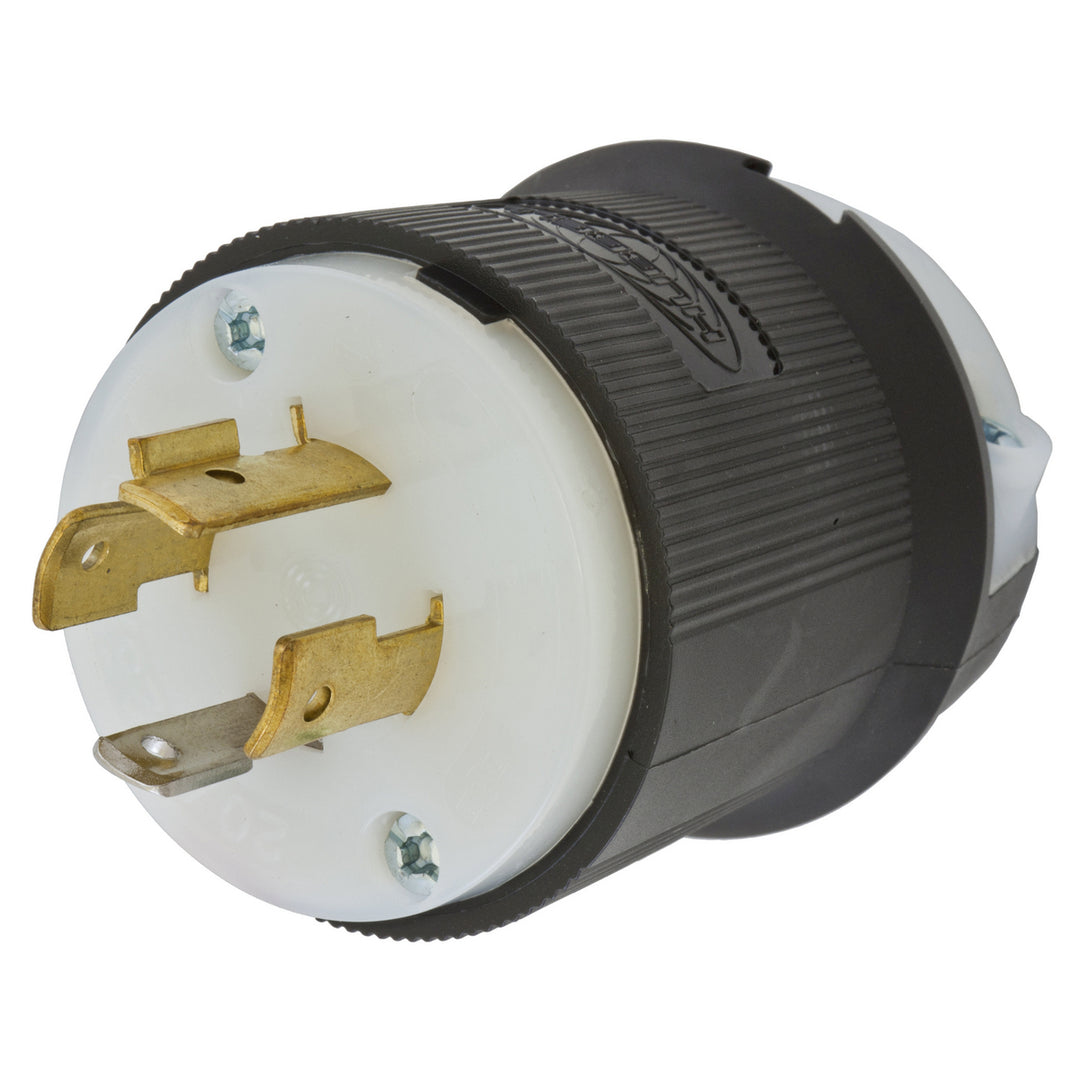 LKG PLUG, 20A 125/250V, L14-20P, B/W