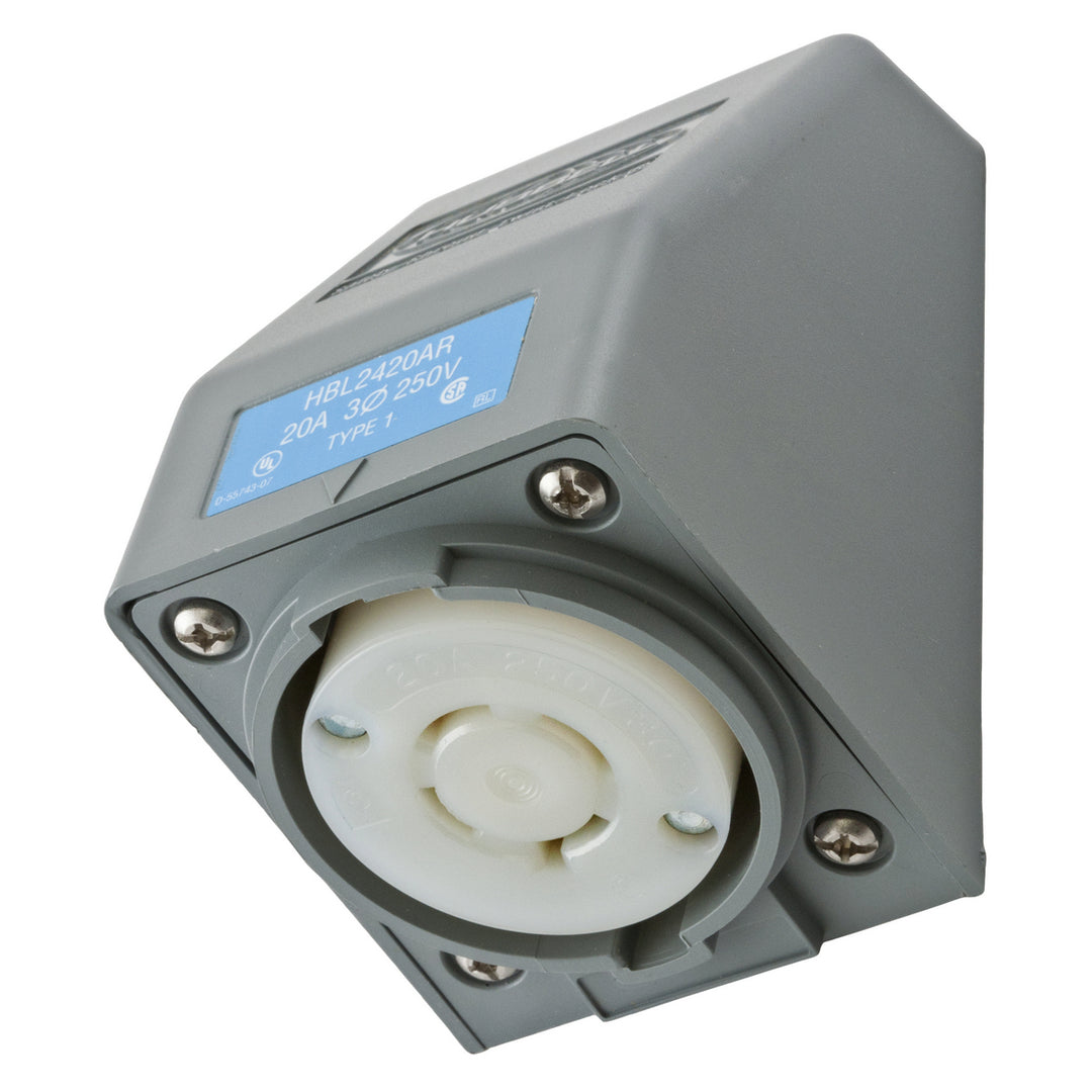 LKG S/SHRD RCPT, L15-20R, ANG SRF MT,GY