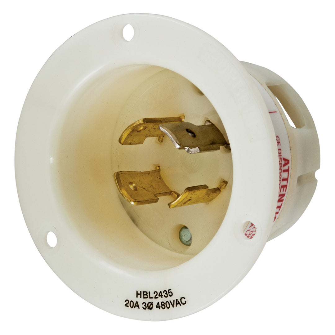 LKG FLG-INLT, 20A 347/600V, L20-20P