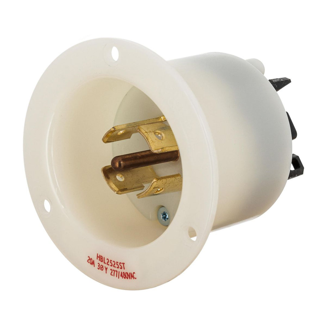 LKG FLG-INLT, 20A 277/480V, L22-20P,ST