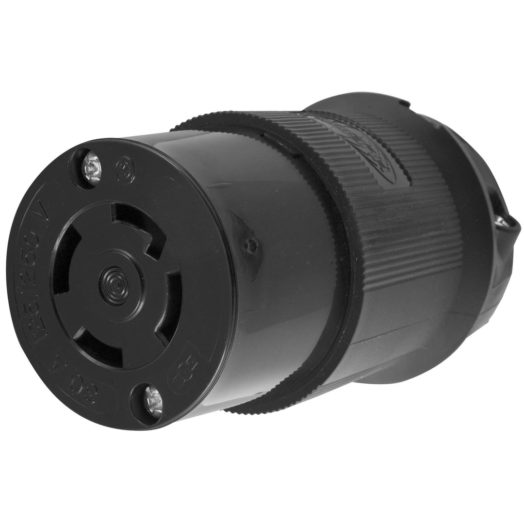 LKG CONN, 30A 125/250V, L14-30R, BK