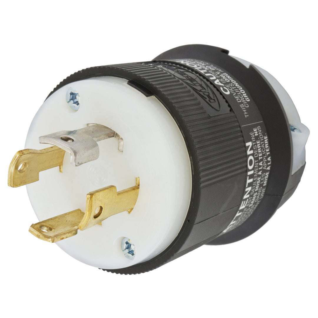LKG PLUG, 30A 3PH 120/208V, L18-30P, B/W
