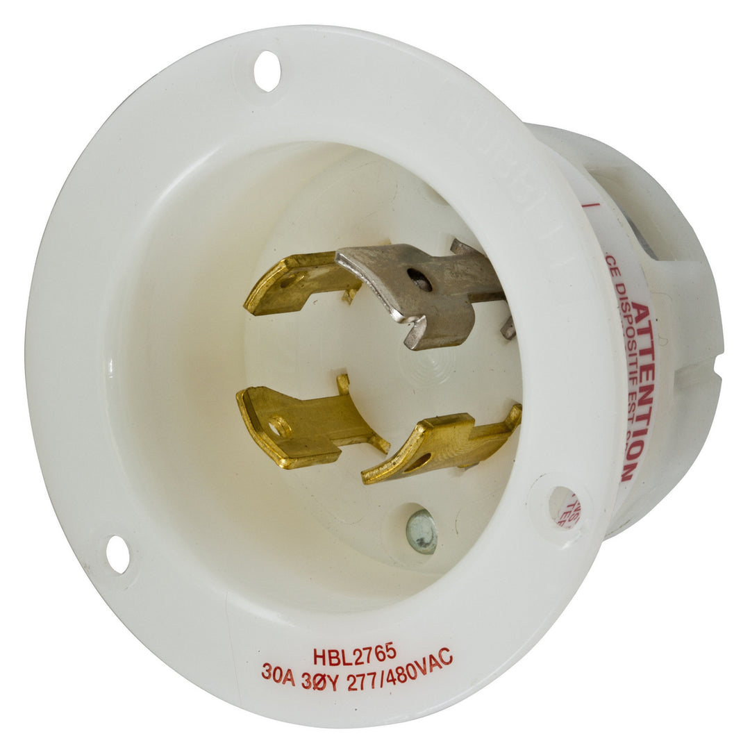 LKG FLG-INLT, 30A 3PH 277/480V, L19-30P